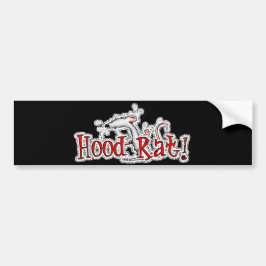 Adesivo Para Carro Hood Rat