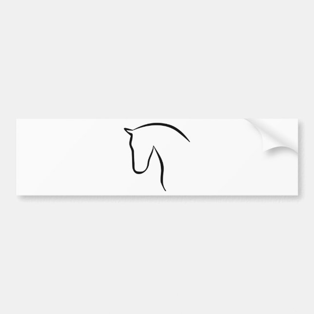Adesivo Para Carro horse (Frente)