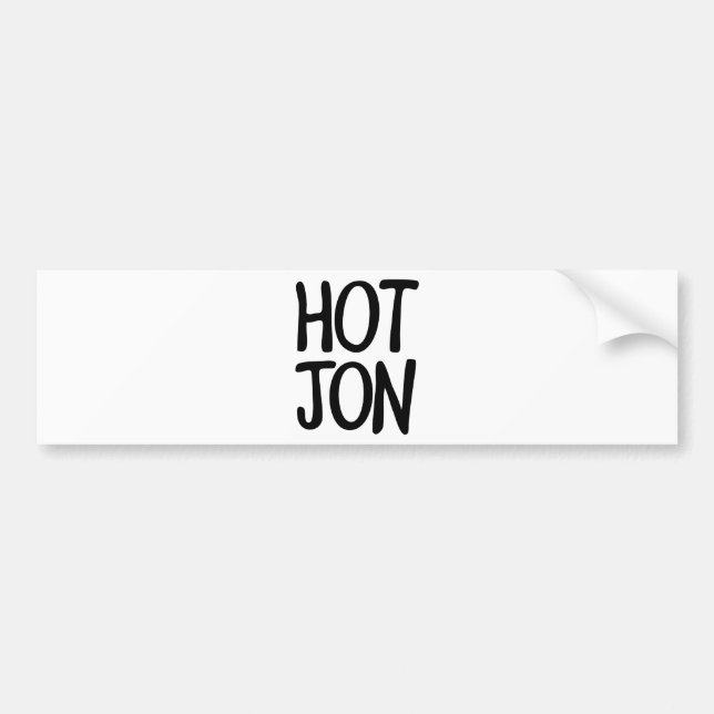 ADESIVO PARA CARRO HOT JON (Frente)