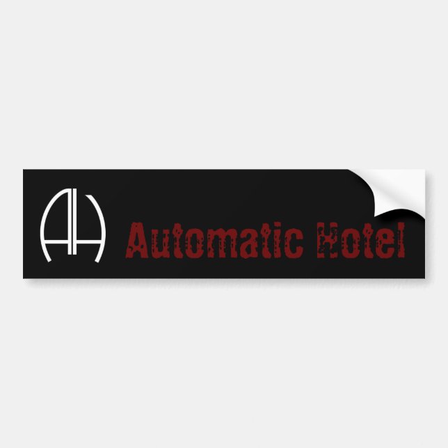 Adesivo Para Carro Hotel automático (Frente)