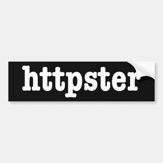 Adesivo Para Carro httpster (Frente)