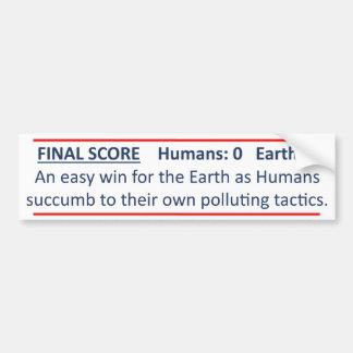 Adesivo Para Carro Humanos vs Terra