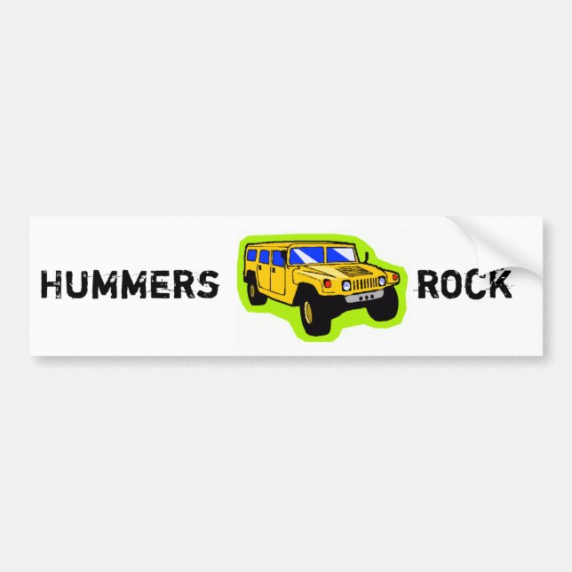 Adesivo Para Carro Hummer (Frente)