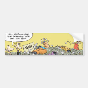 Adesivo Para Carro Humor do golfe