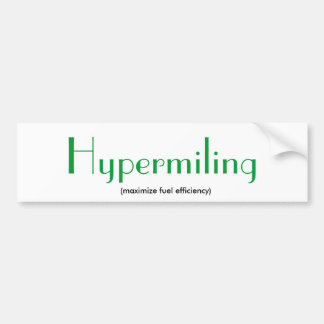 Adesivo Para Carro Hypermiling