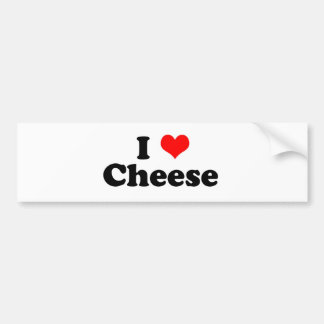 Adesivo Para Carro I Heart Cheese