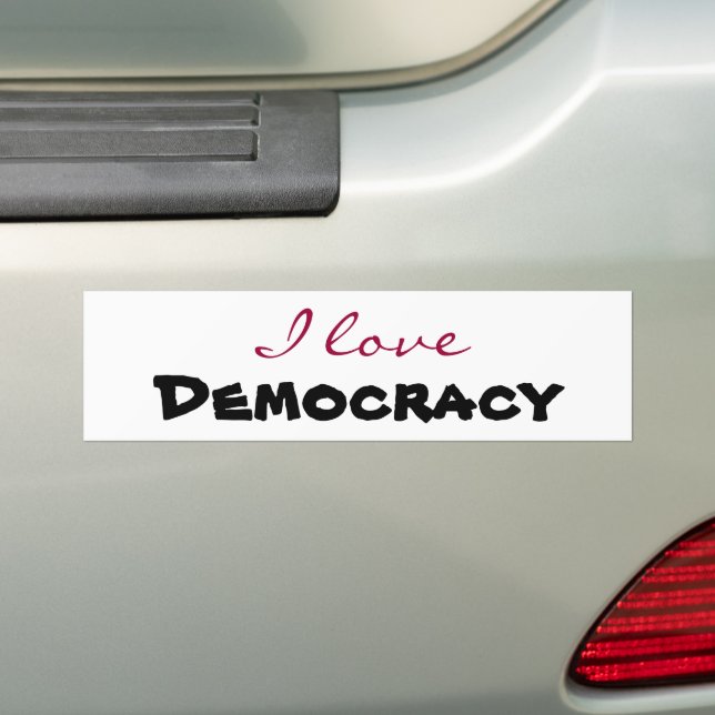 Adesivo Para Carro I love [customize] (No carro)