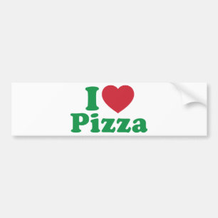 Adesivo Para Carro I Love Pizza