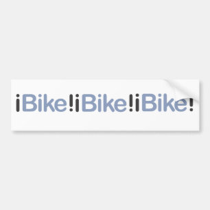 Adesivo Para Carro iBike! autocolante no vidro traseiro