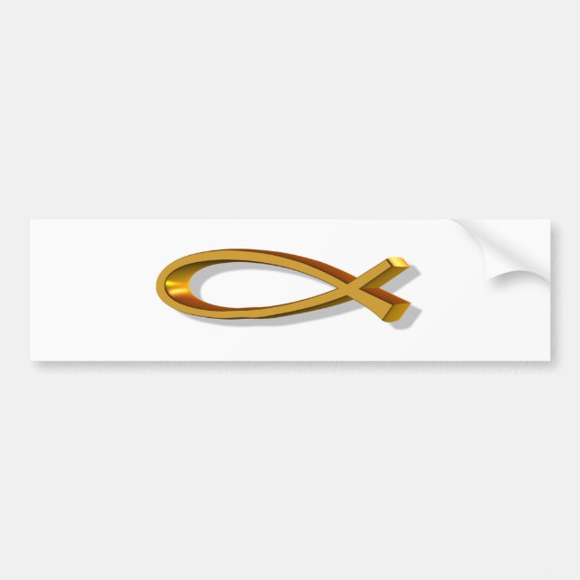 ADESIVO PARA CARRO ICHTUS 3D (Frente)