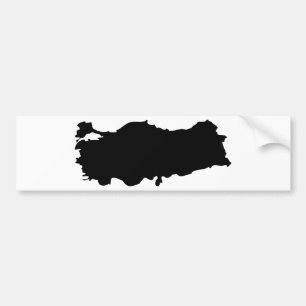 Adesivo Para Carro Ícone do contorno de Turquia