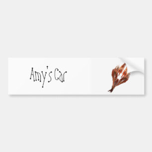 Adesivo Para Carro ícone do logotipo da pena, o carro do Amy