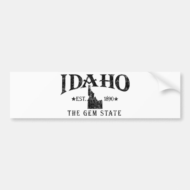 Adesivo Para Carro Idaho (Frente)