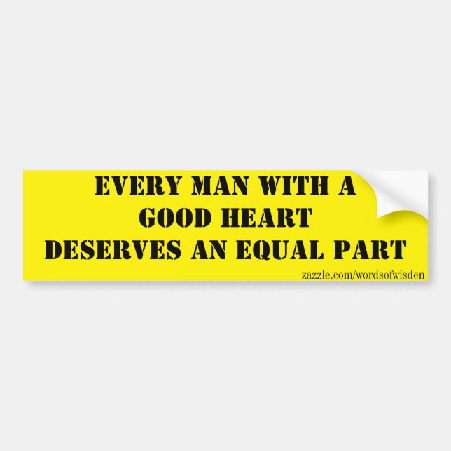 Adesivo Para Carro Igualdade (Frente)