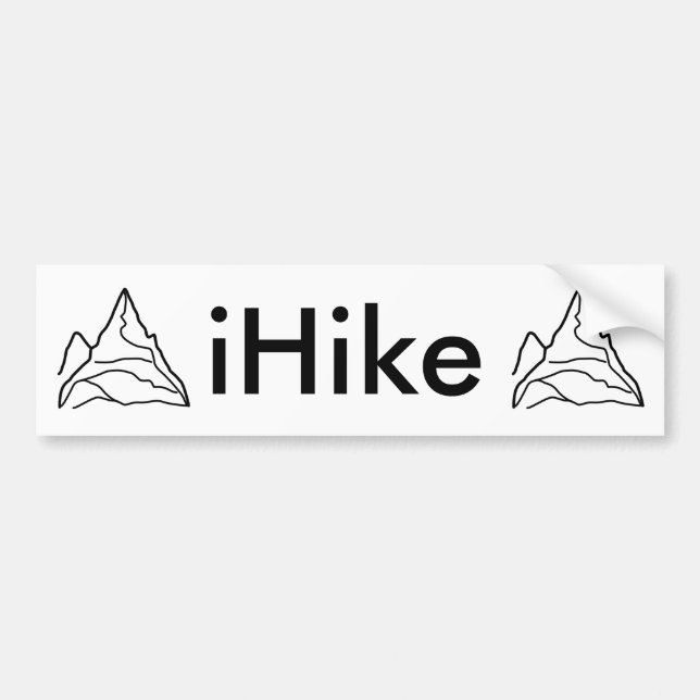 Adesivo Para Carro iHike (Frente)