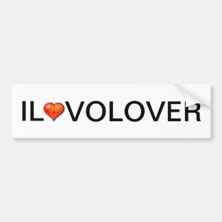 Adesivo Para Carro IL Volover Bumpersticker