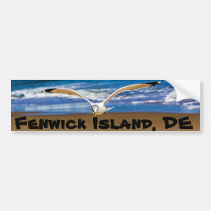 Adesivo Para Carro Ilha de Fenwick, DE