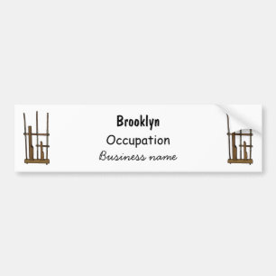 Adesivo Para Carro ilustração de desenho animado de Angklung