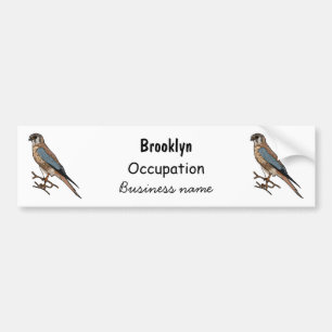 Adesivo Para Carro Ilustração de desenho de aves do estrel americano