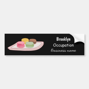 Adesivo Para Carro Ilustração de desenho de Macaron