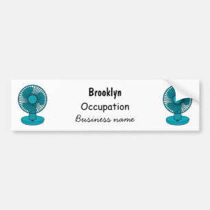 Adesivo Para Carro Ilustração do desenho do ventilador