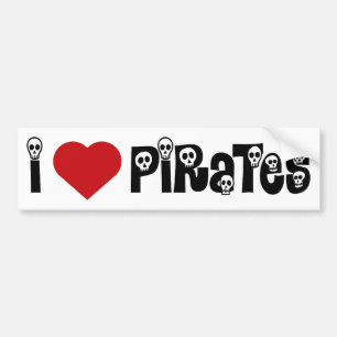 Adesivo Para Carro Iluvpirates