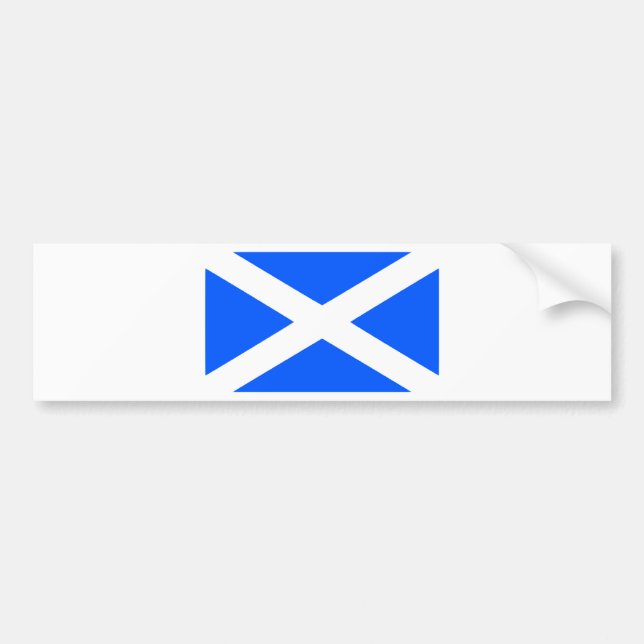 Adesivo Para Carro Imagem clássica da bandeira do saltire (Frente)