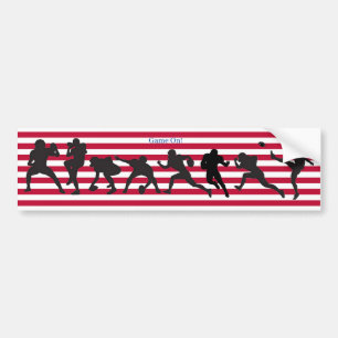 Adesivo Para Carro Imagem de futebol americano para Bumper Sticker