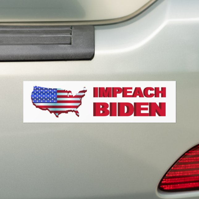 Adesivo Para Carro Impeach Biden (No carro)