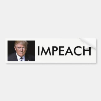 Adesivo Para Carro Impeach Impeach Impeach Anti-Donald Trump