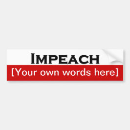Adesivo Para Carro impeach-modelo