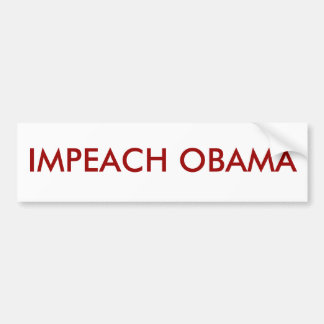 Adesivo Para Carro Impeach Obama