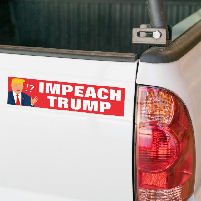 Adesivo Para Carro Impeach Trump (No caminhão)