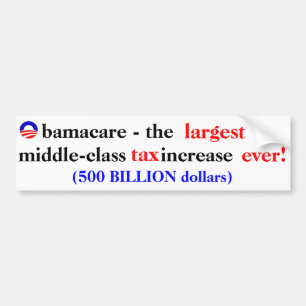 Adesivo Para Carro Imposto de Obamacare