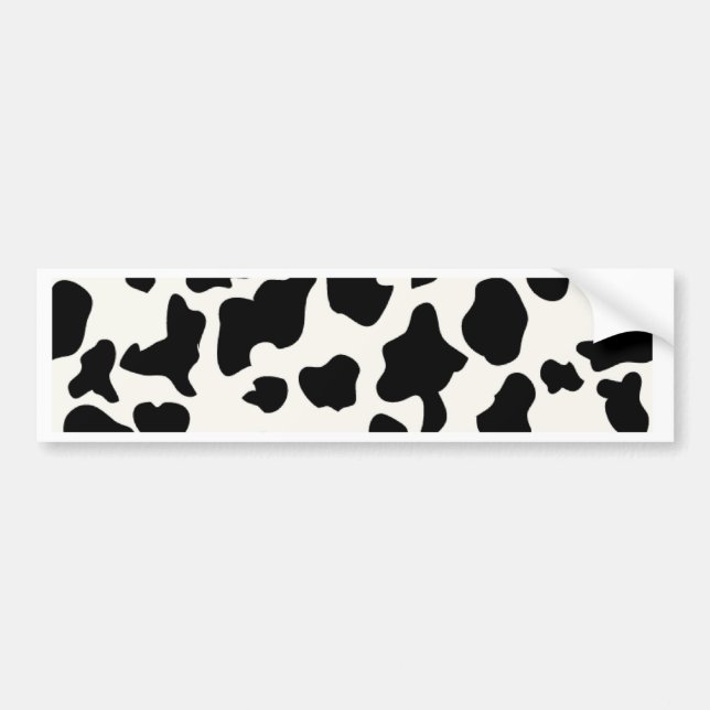 Adesivo Para Carro Impressão da vaca (Frente)