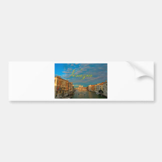 Adesivo Para Carro Impressionante! Venezia Grande Canal Veneza - Foto