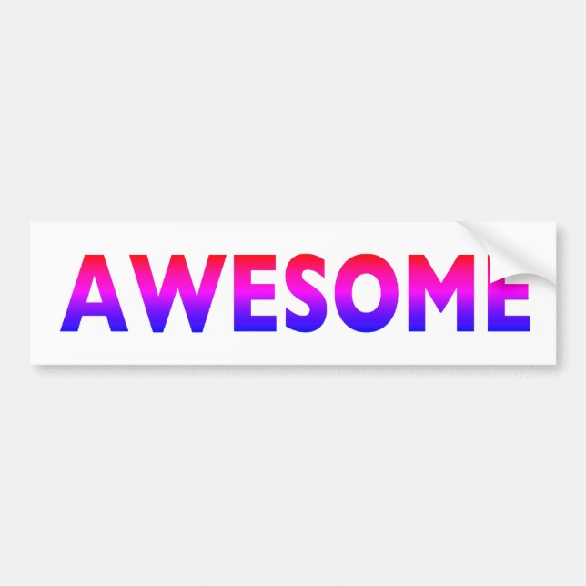 Adesivo Para Carro Incrível (Frente)