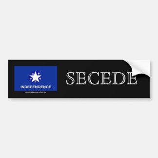Adesivo Para Carro Independência de Texas - SECEDE