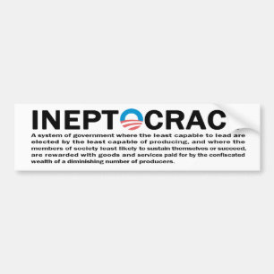 Adesivo Para Carro Ineptocracy