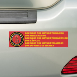 ADESIVO PARA CARRO INFANTERÍA DE MARINA