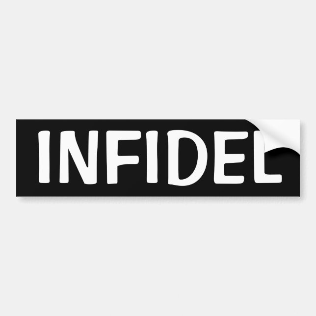 ADESIVO PARA CARRO INFIEL (Frente)