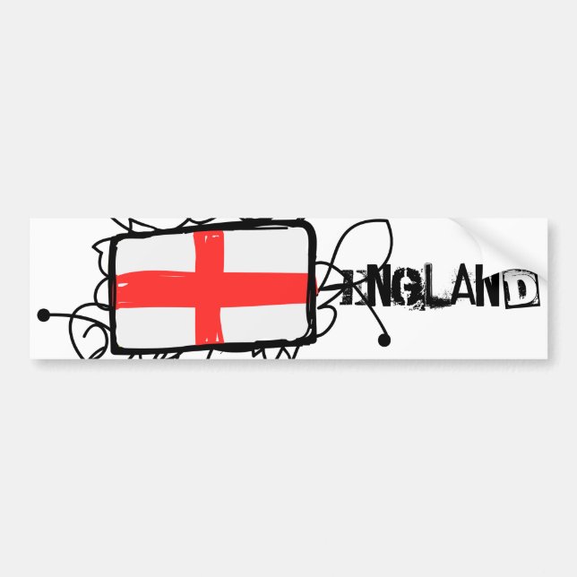 Adesivo Para Carro Inglaterra (Frente)