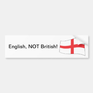 Adesivo Para Carro Inglês, nao britânico! - Autocolante no vidro