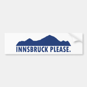 Adesivo Para Carro Innsbruck Áustria Por favor