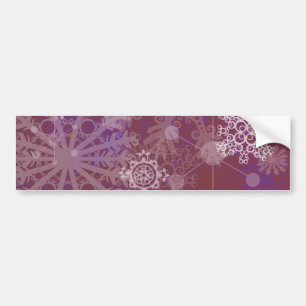 Adesivo Para Carro Inverno roxo
