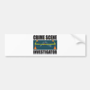 ADESIVO PARA CARRO INVESTIGADOR DA CENA DO CRIME