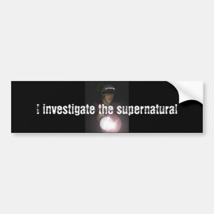 Adesivo Para Carro Investigador Paranormal