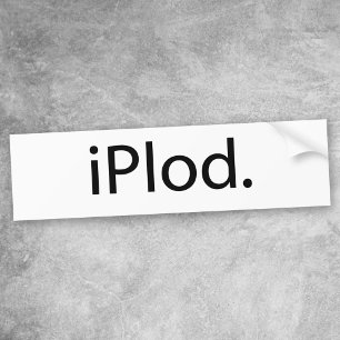 Adesivo Para Carro iPlod