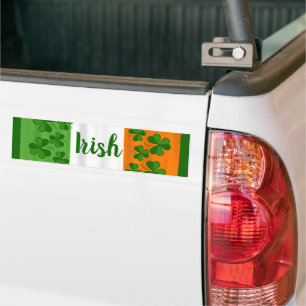 Adesivo Para Carro Irish Heritage Shamrocks Irlanda Bandeira