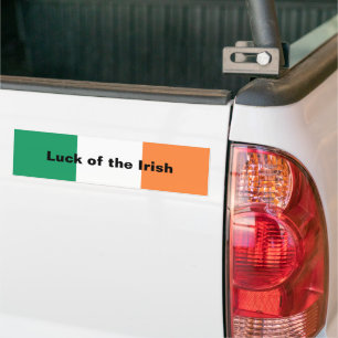 Adesivo Para Carro Irish National Flag, Irish Standard, Banner